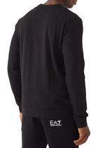 EA7 Train Visibility Logo Sweatshirt